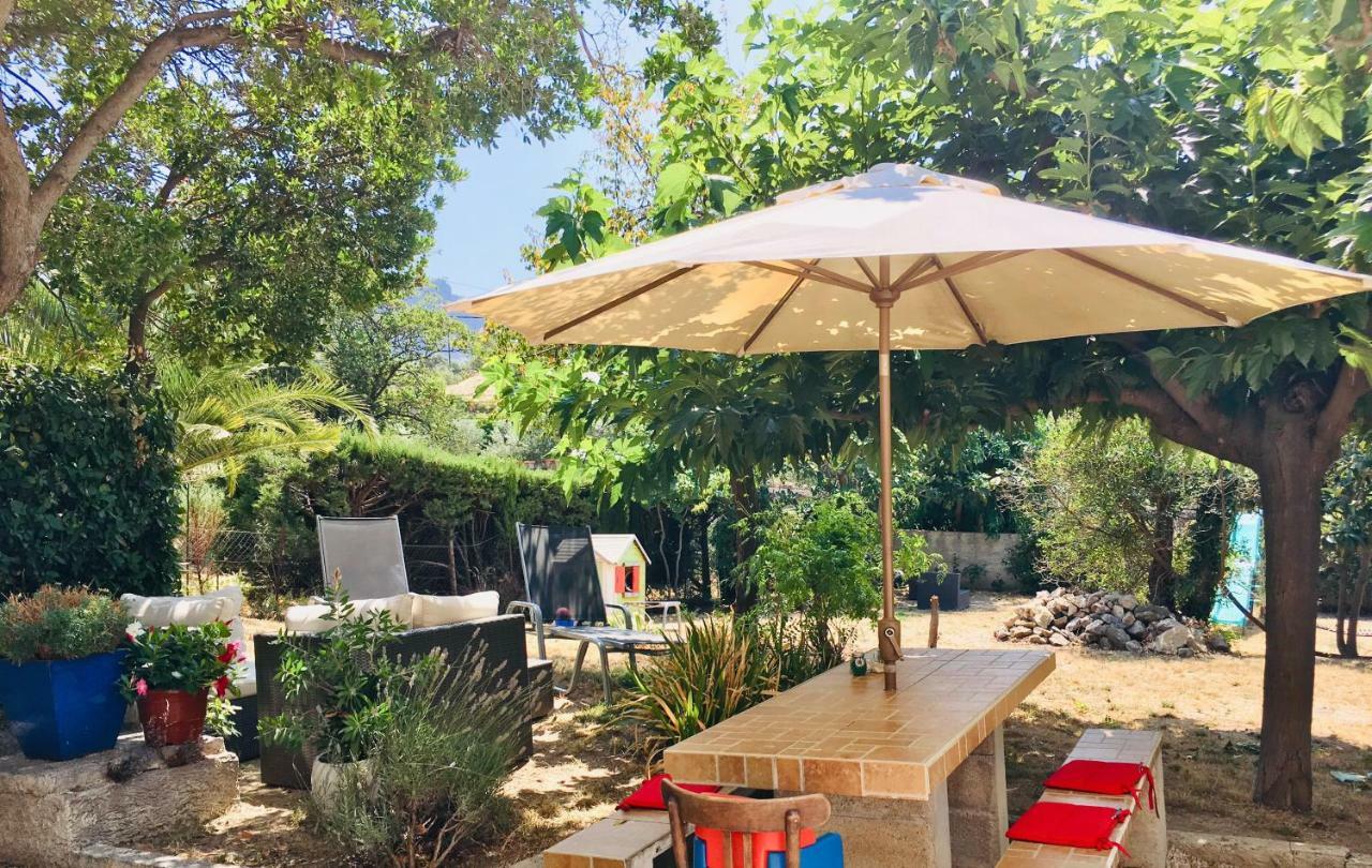 Large Private Garden, Quiet 2-Bedroom Apartment, Air Conditioning, Wifi, Parking Κασί Εξωτερικό φωτογραφία